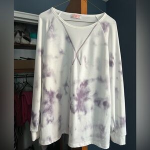 Cute Watercolor Tunic. Boutique Bought. Worn Once.